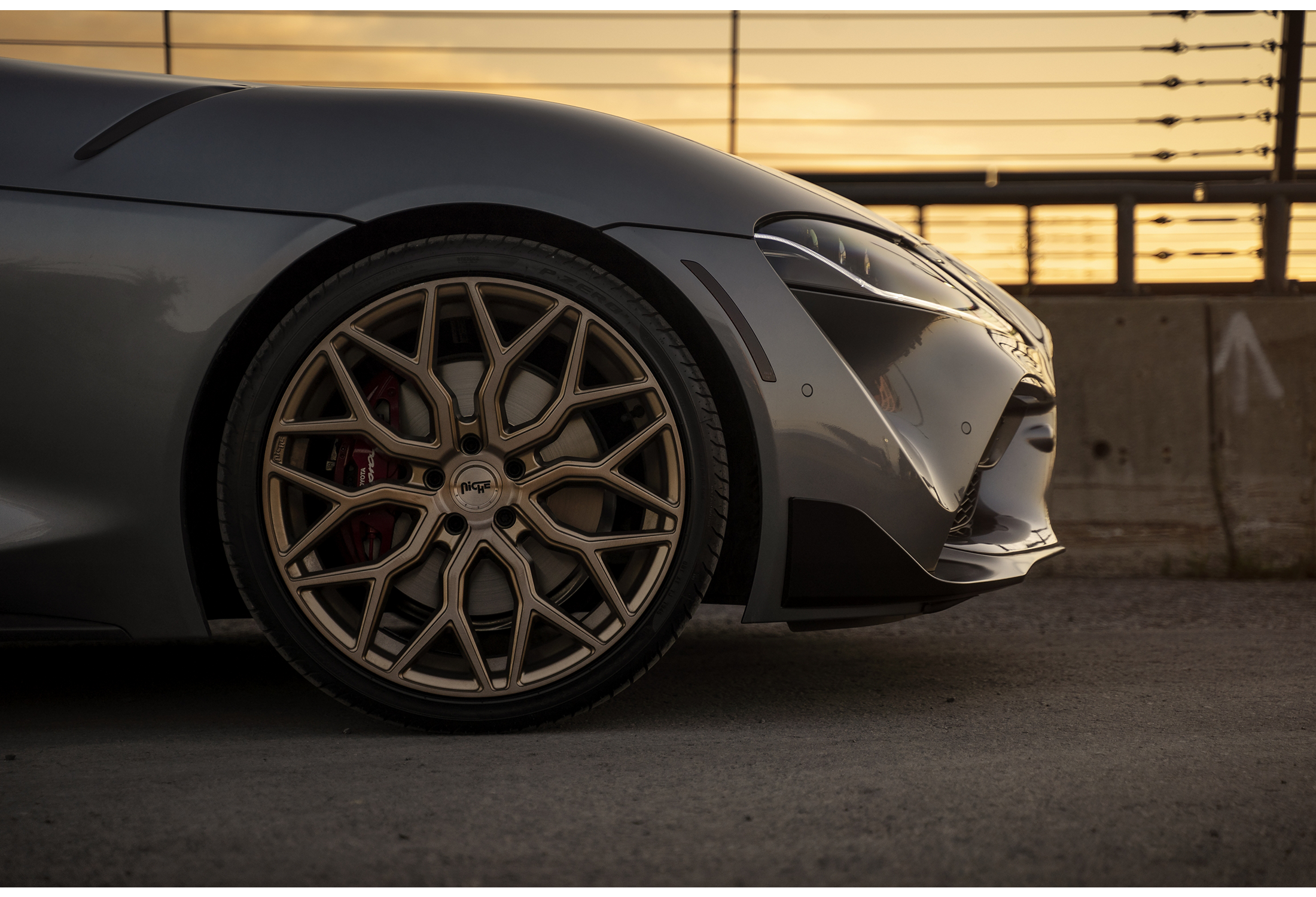 2020 Toyota Supra - Niche MAZZANTI - Bronze | Niche Road Wheels 2020 Toyota Supra - Niche MAZZANTI - Bronze | Niche Road Wheels
